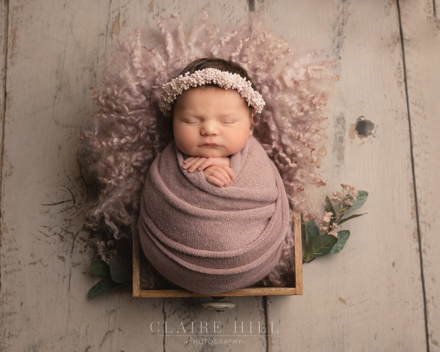 Wrapped Newborn Photography West Midlands - Claire Hill Photography