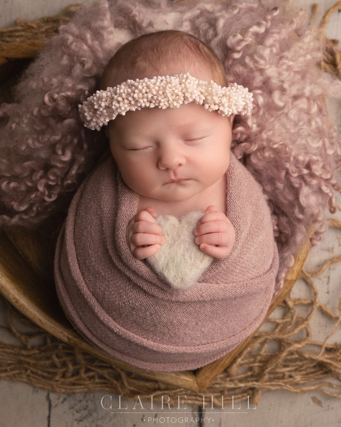 Wrapped Newborn Photography West Midlands - Claire Hill Photography
