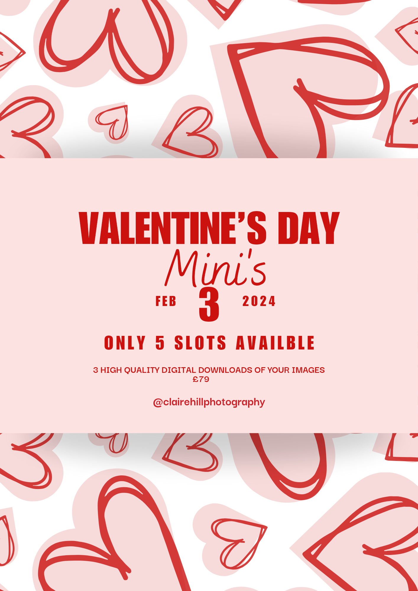 Valentines Day Mini Photo Shoot - Claire Hill Photography  