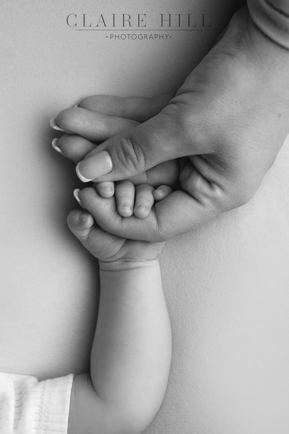 Adorable baby photos captured in the West Midlands, Staffordshire, & Shropshire, highlighting a baby's first moments by Claire Hill Photography.