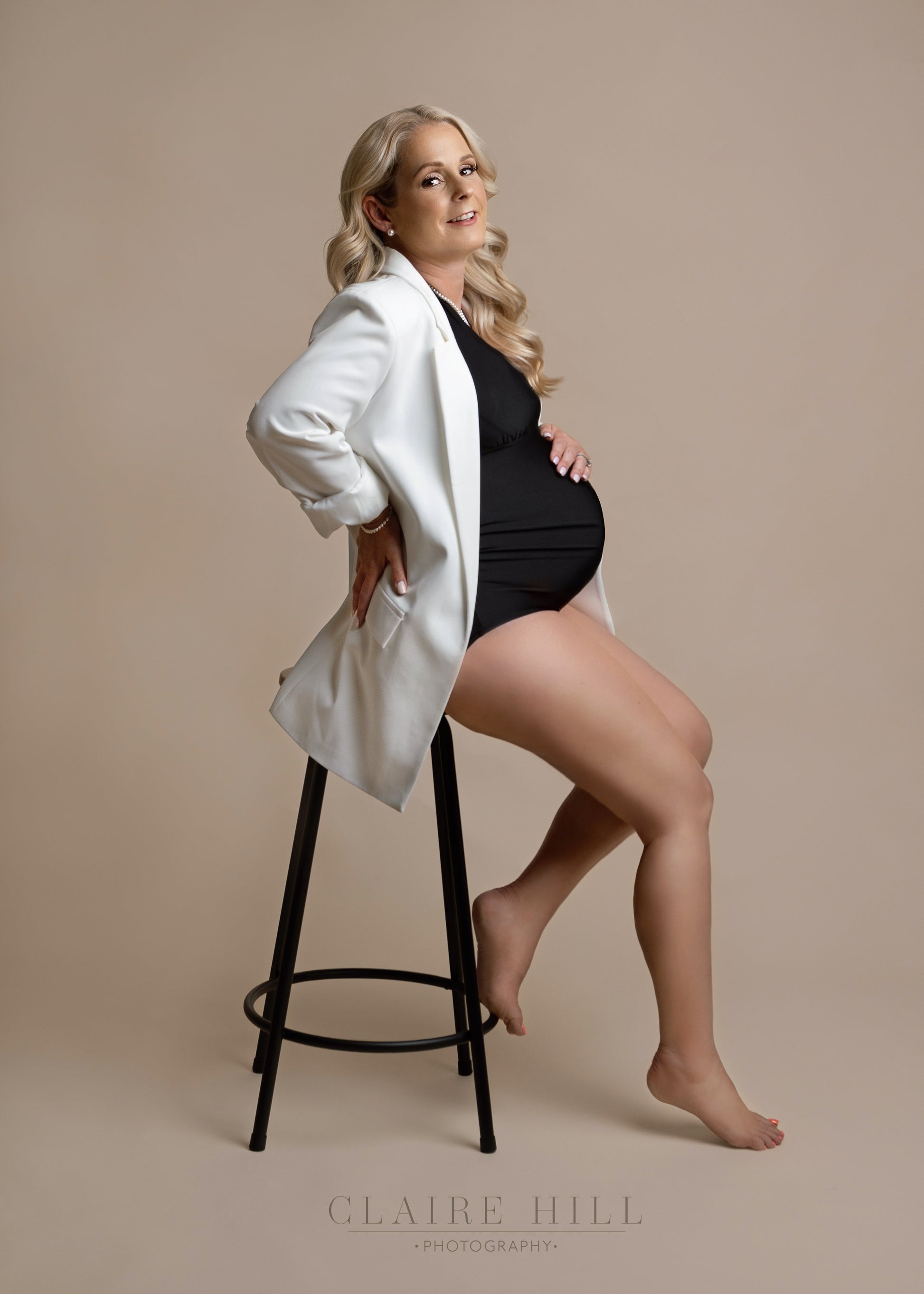 Professional maternity baby bump photography photos by Claire Hill Photography. Studio based in  Perton Wolverhampton West Midlands and Shropshire book today